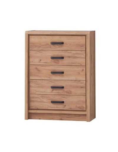 Jack Bedside Locker – Painted Finish with Brushed Handles | Elegant Bedroom Storage