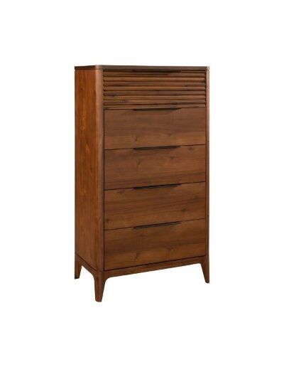 Francesca Bedroom Furniture Set – Elegant Bed, Lockers, Tall &amp; Wide Chests