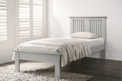 Alana Bedroom Beds – Modern Grey Elegance in Three Sizes