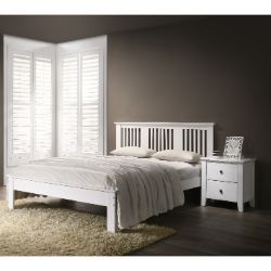 Hanna Bedroom Beds – Timeless Style with Solid Rubberwood Craftsmanship