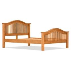 Oscar Curved Bed – Elegant Solid Oak Design