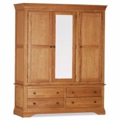 Delta Triple Wardrobe – Spacious & Stylish Storage Delta Triple Wardrobe – Spacious & Stylish Storage