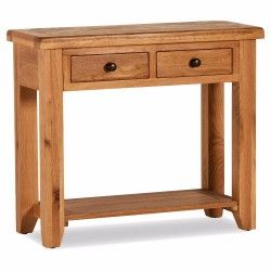 Oscar 2 Drawer Console Table – Stylish Storage &amp; Display