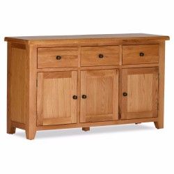 Oscar 3 Door 3 Drawer Sideboard – Elegant &amp; Spacious Storage Solution