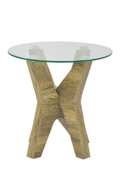 Canyon Grey Oak Lamp Table