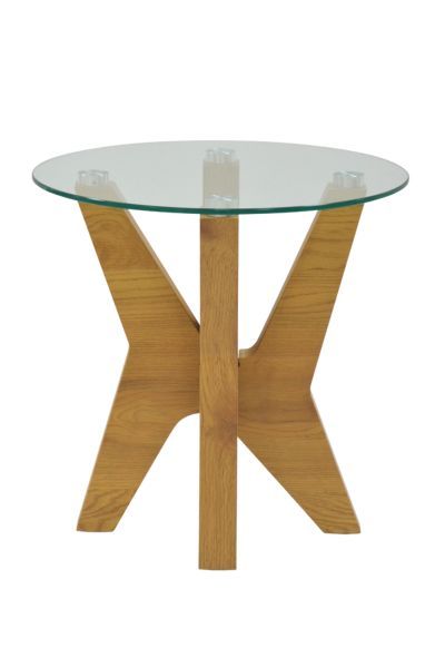 Canyon Oak Lamp Table