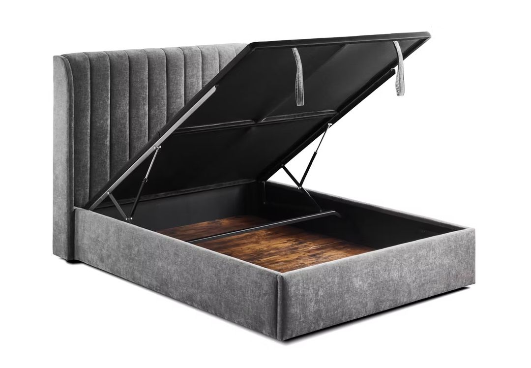 Frida Gas Lift Storage Bed – Grey
