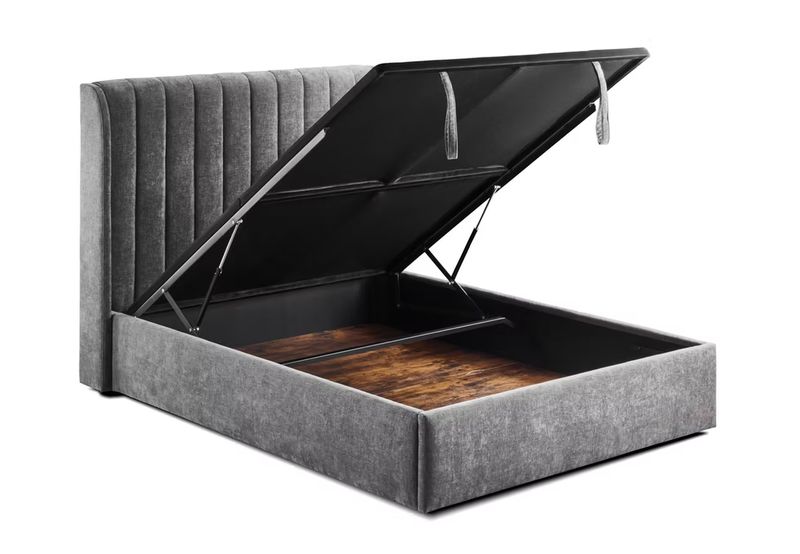 Frida Gas Lift Storage Bed – Grey