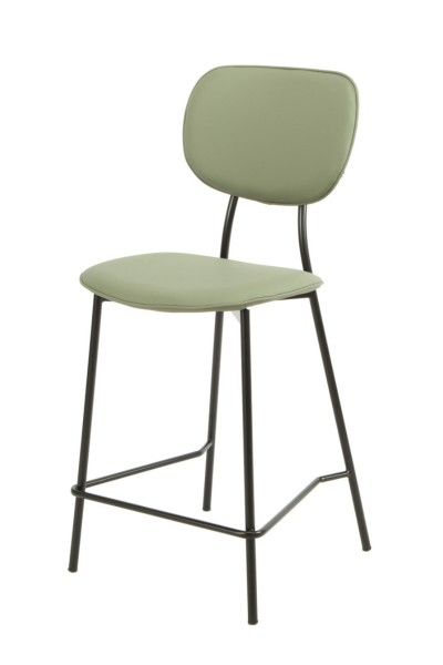 Capri Bar Stool – Sage Green Fabric