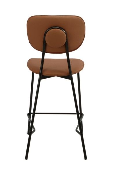 Capri Bar Stool – Salmon Fabric