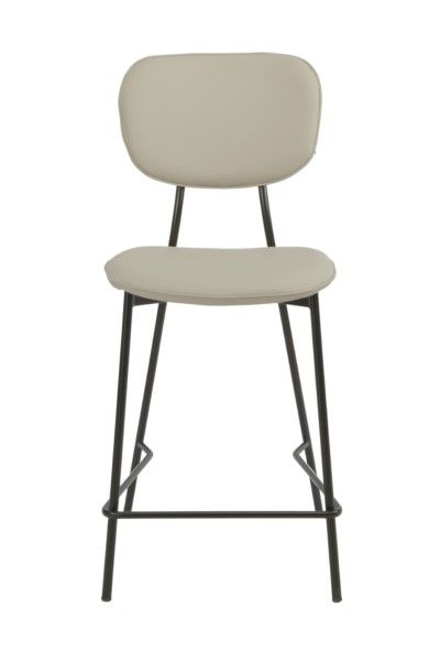 Capri Bar Stool – Taupe Fabric