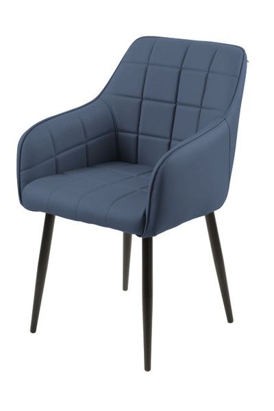 Branca Chair – Blue Fabric