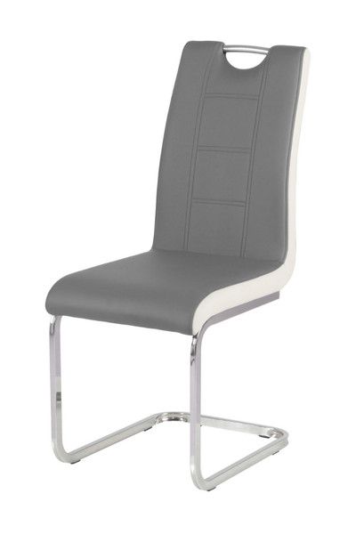 Rimini Chair – Dark Grey PU