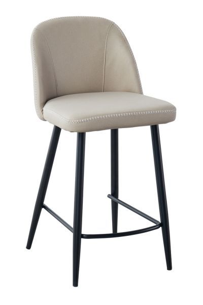 Leo Taupe Bar Stool
