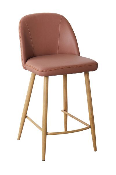 Leo Salmon Bar Stool