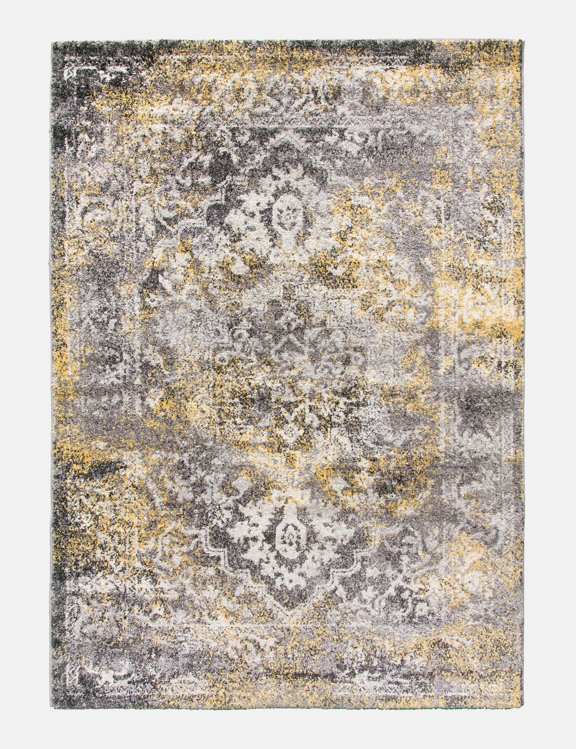 Antika Medallion – Yellow Rug