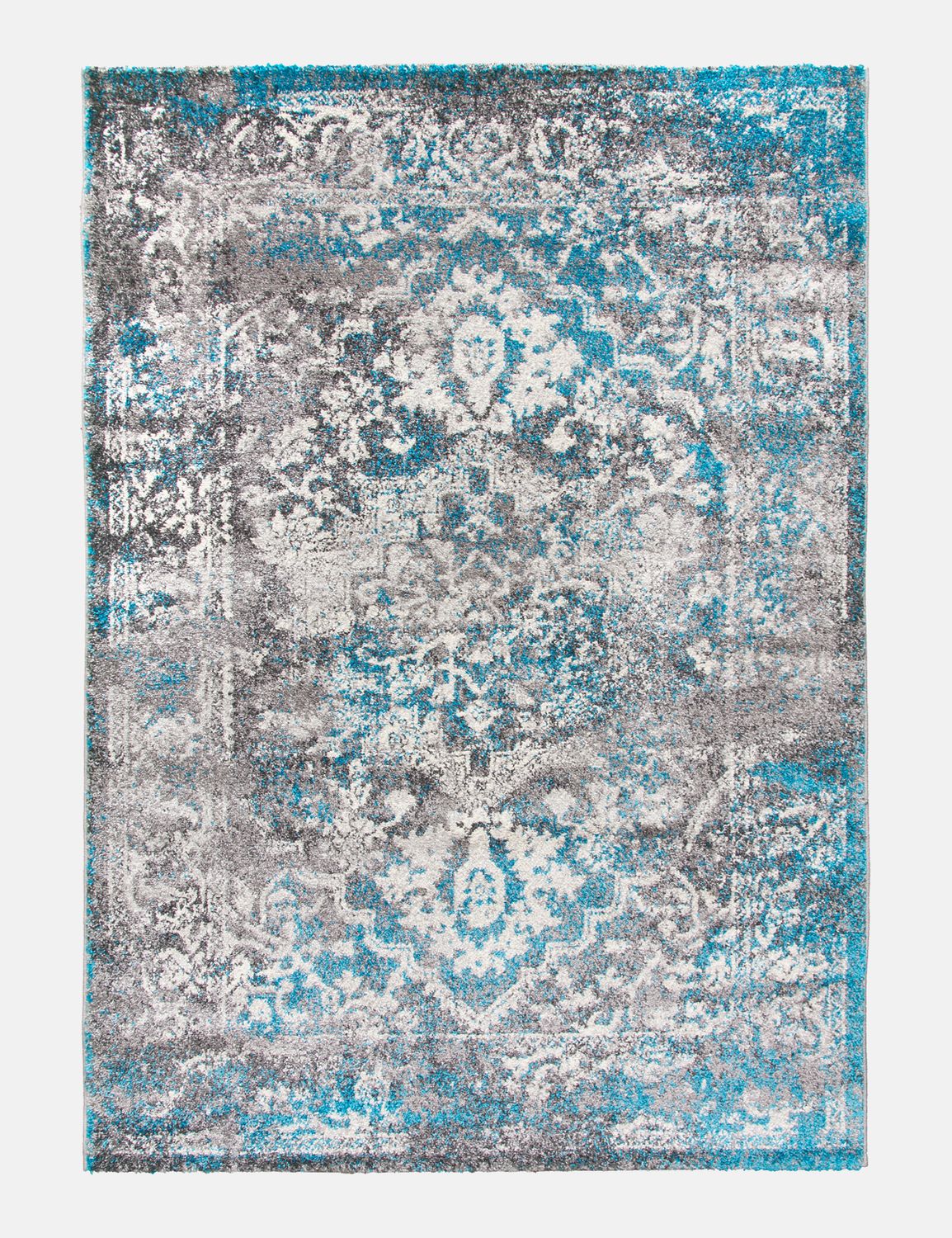 Antika Medallion – Teal Rug