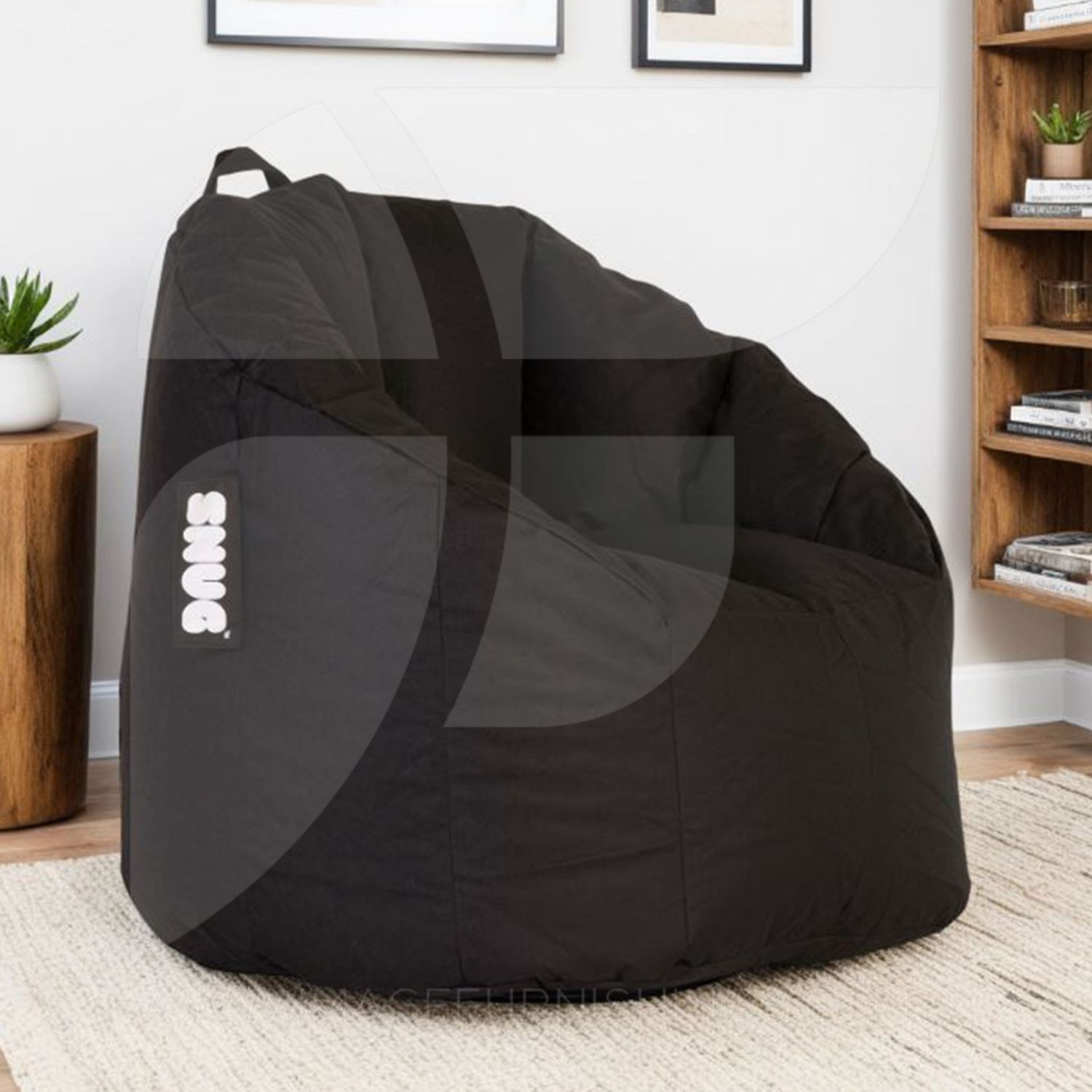 Snug Milano Bean Bag – Black