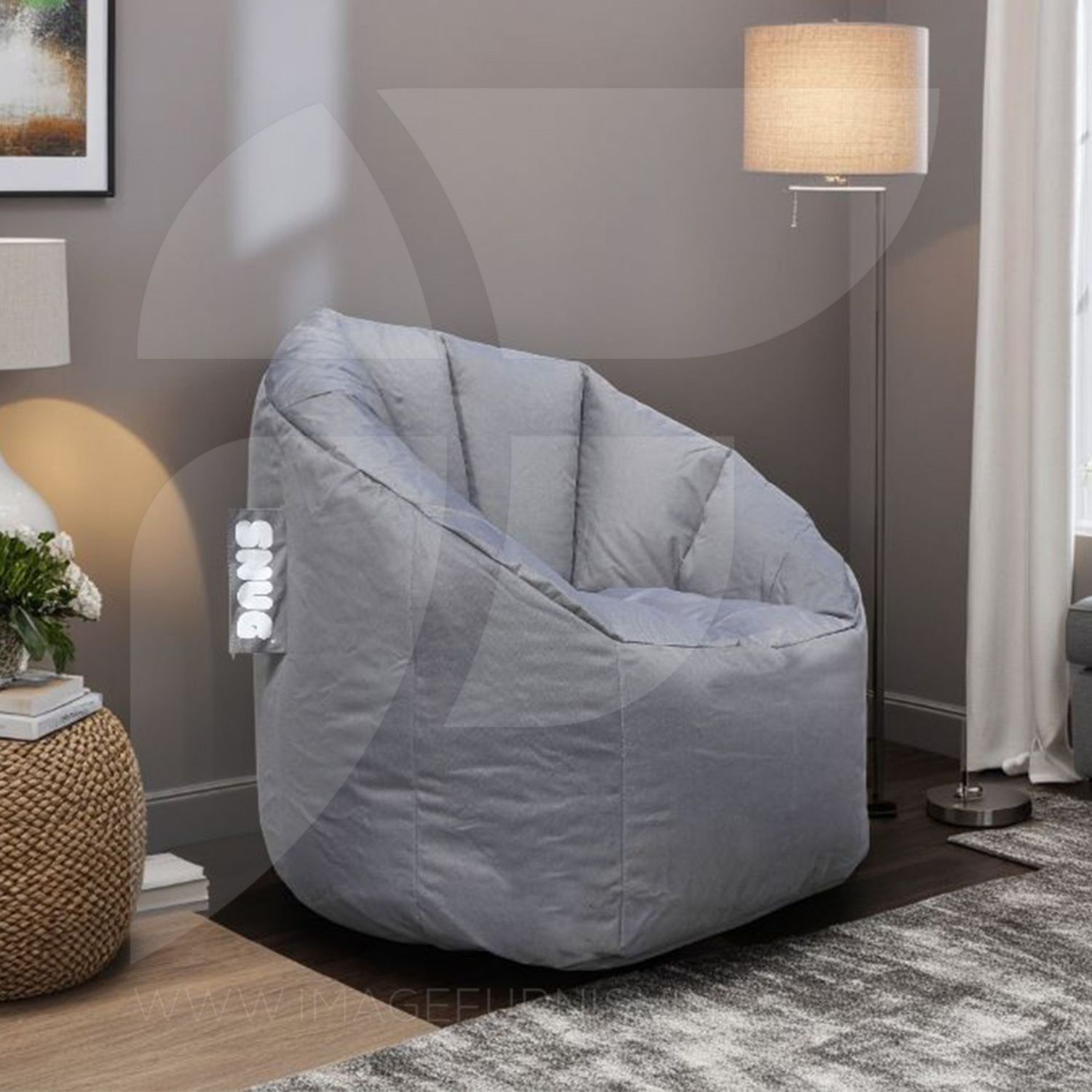 Snug Milano Bean Bag – Grey