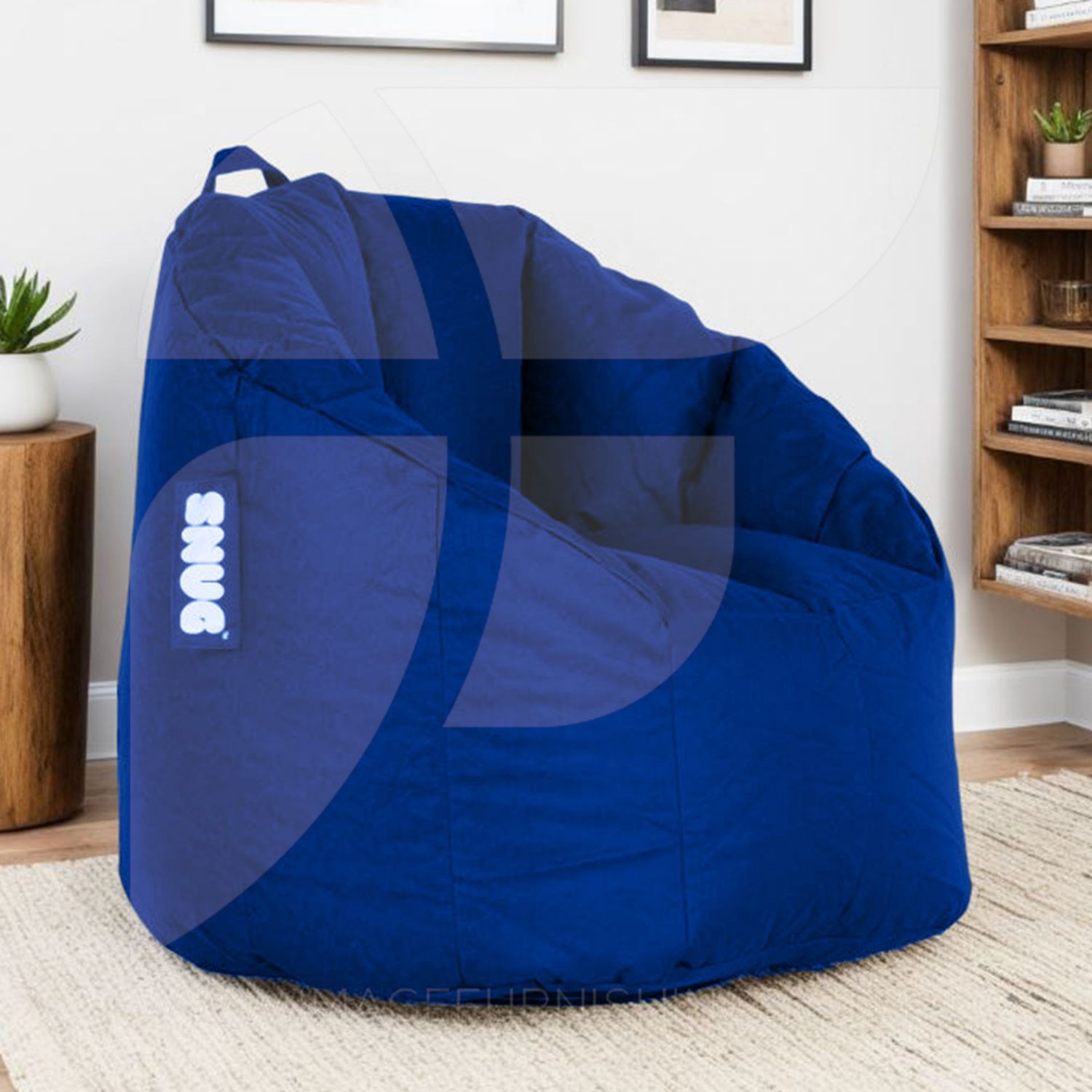 Snug Milano Bean Bag – Blue