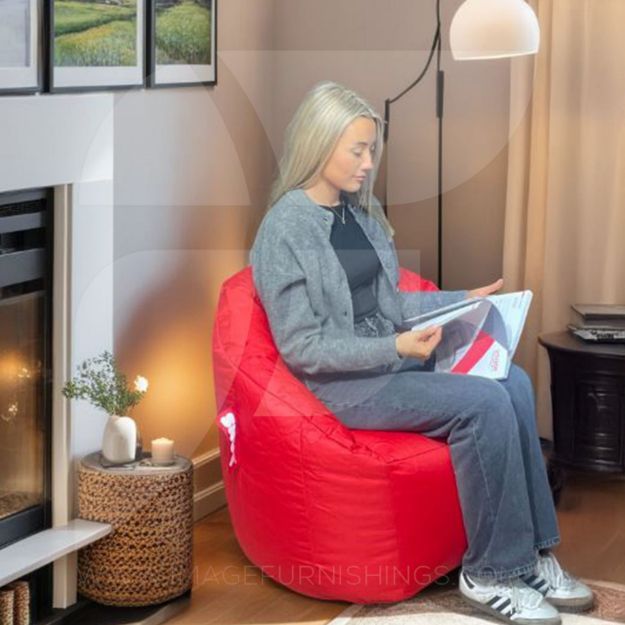 Snug Milano Bean Bag – Red