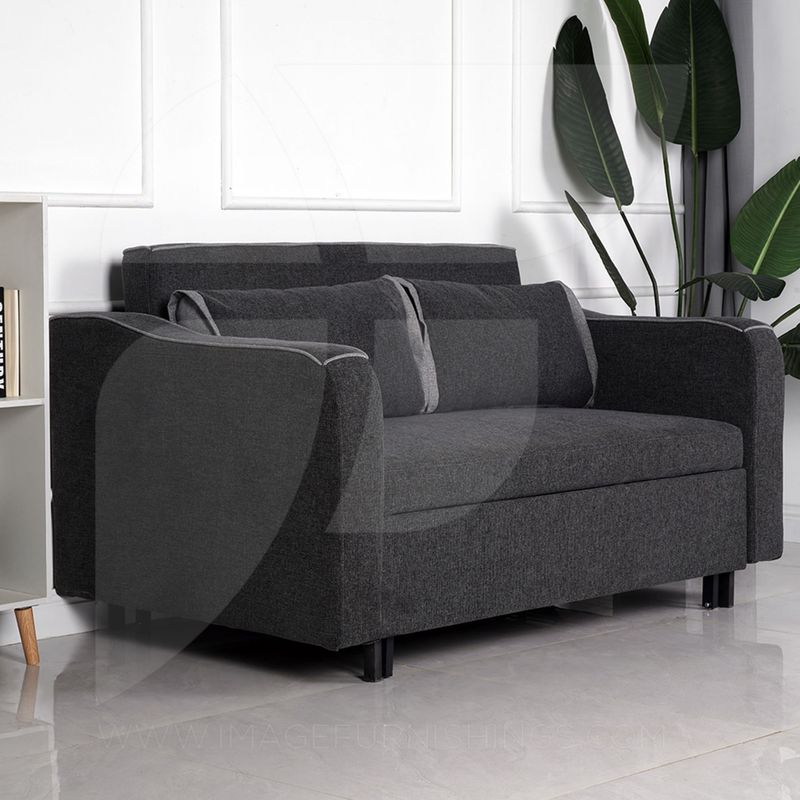 Aspen Sofa Bed – Charcoal