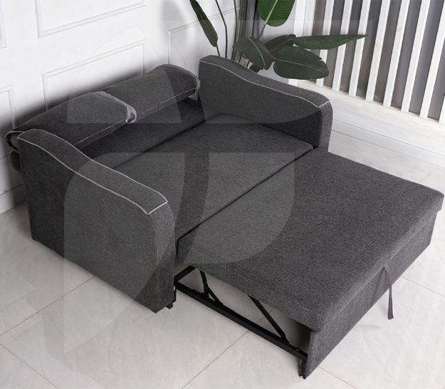 Aspen Sofa Bed – Charcoal