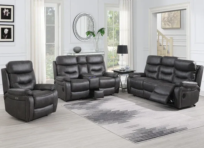 Noah ‘Tech’ Sofa Range – Black