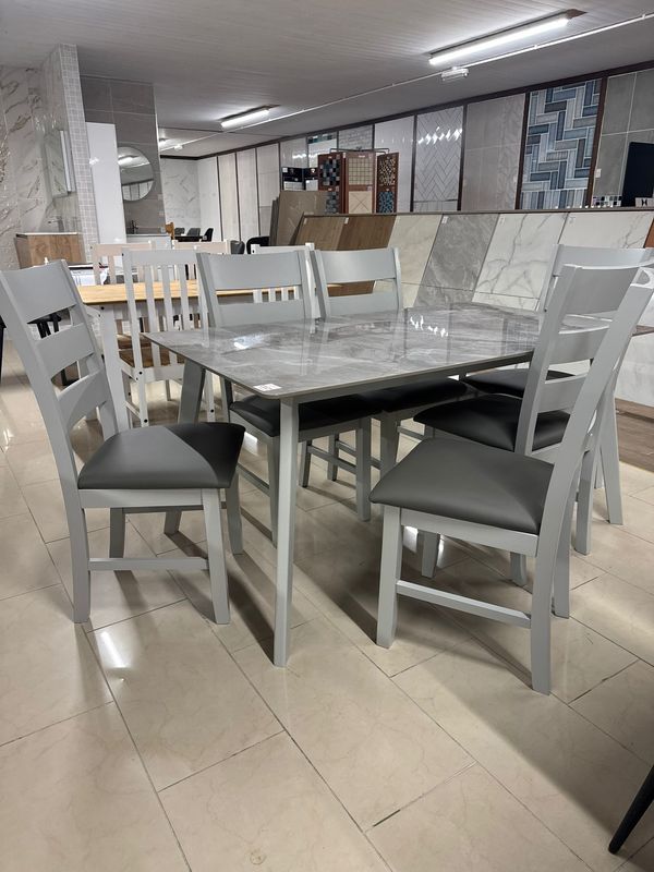 Sarrento Dining Table &amp; 6 Chairs