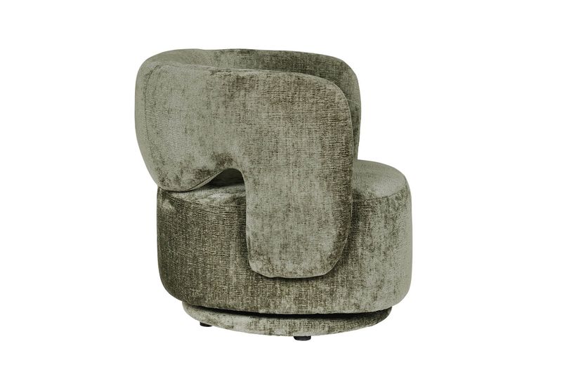 Koa Swivel Accent Chair – Olive