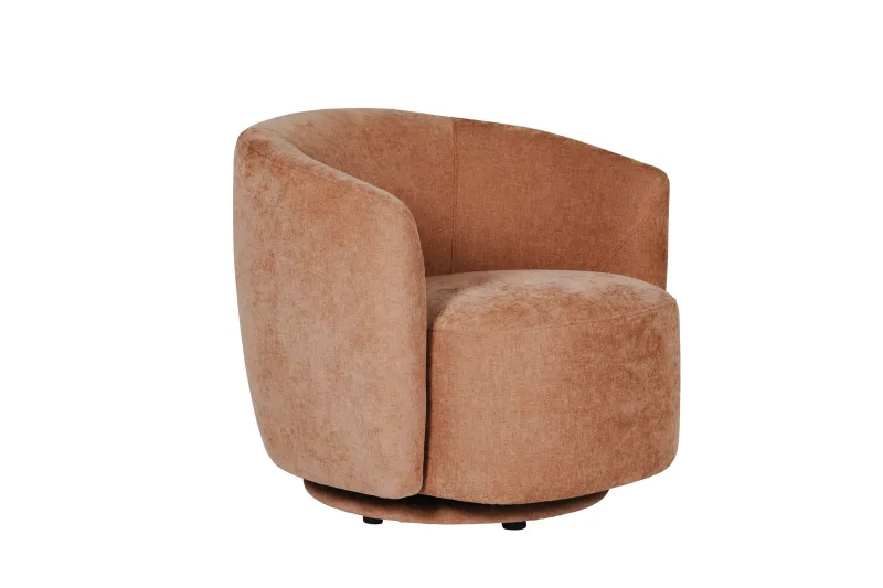 Bodhi Swivel Accent Chair – Umber