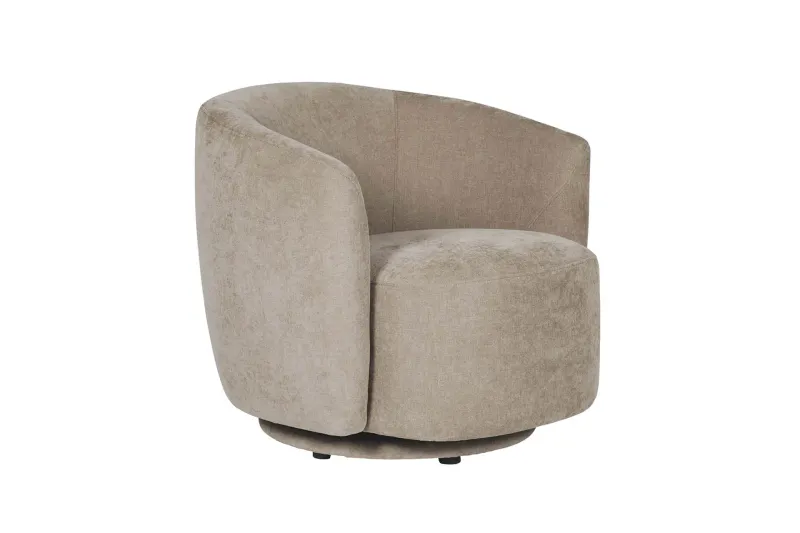 ​Bodhi Swivel Accent Chair – Natural