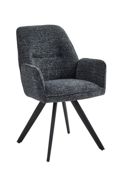 Juno Chair – Green | Grey | Red Fabric