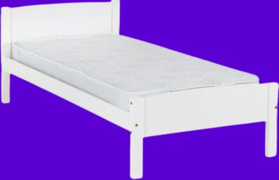 Amber 3' Bed White