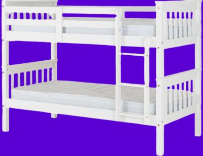 Neptune 3' Bunk Bed White
