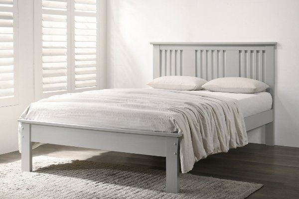 Alana Bedroom Beds – Modern Grey Elegance in Three Sizes
