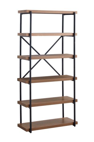 Fredrik Walnut Bookcase