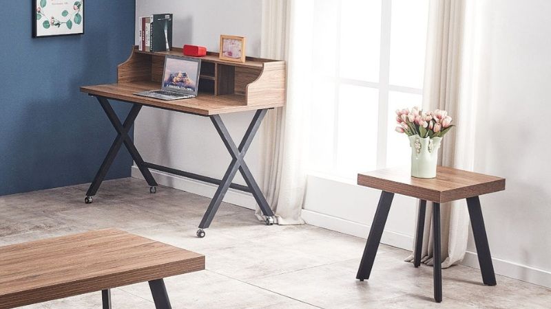 Fredrik Walnut Lamp Table