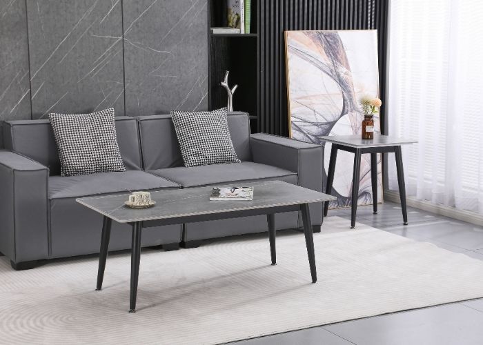 Essen Sintered Stone Tables – Coffee &amp; Lamp Table