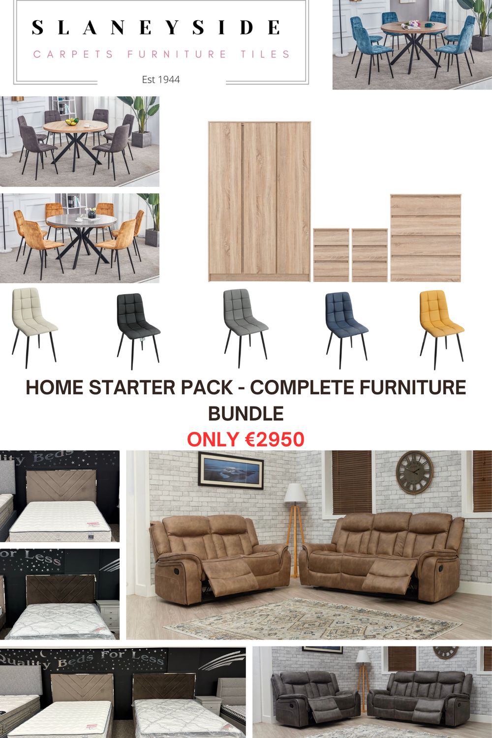 Home Starter Pack - Complete Furniture Bundle