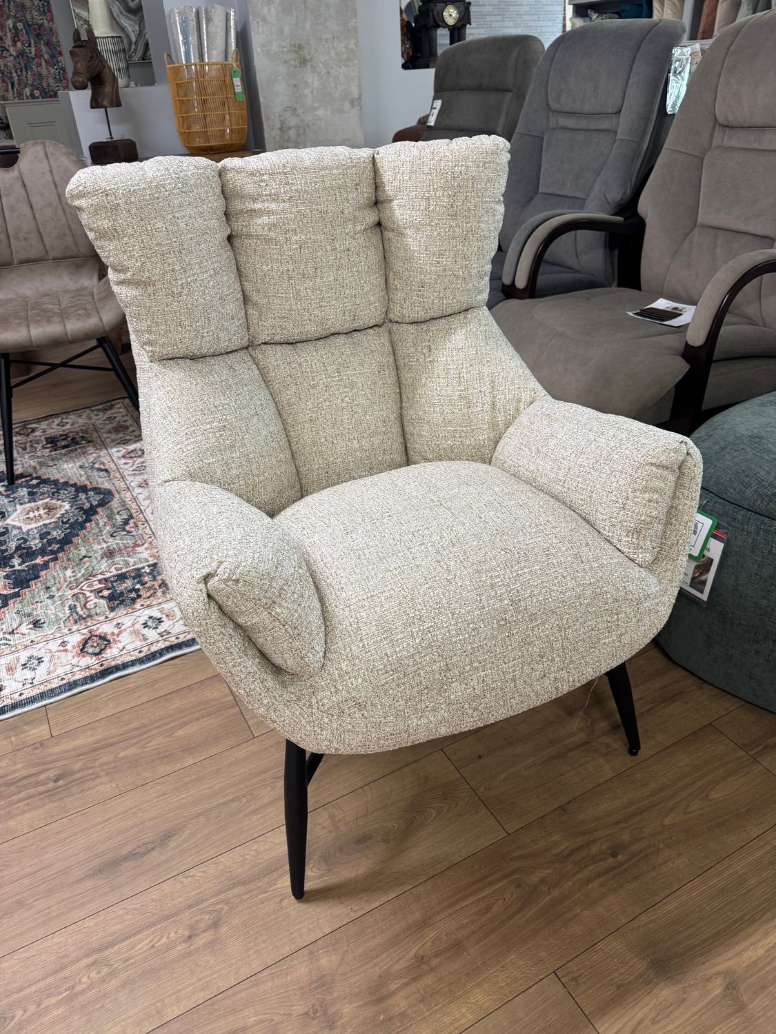 Larkin Accent Chair - Beige