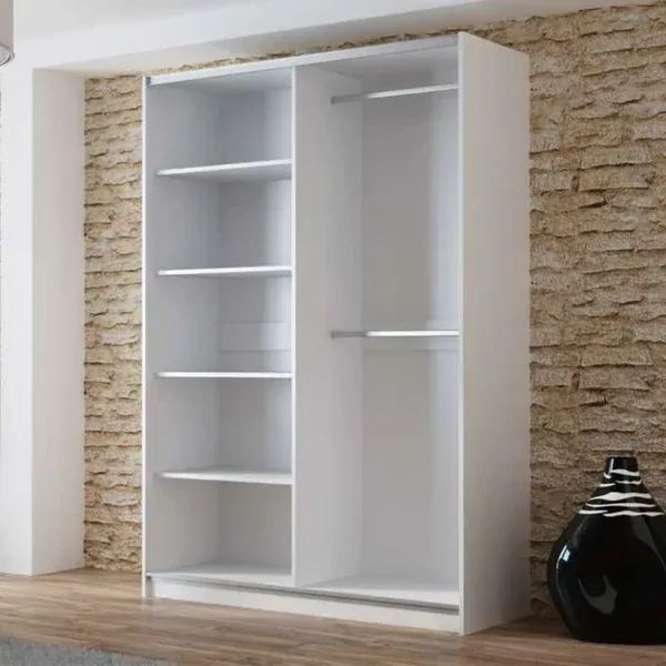 Vigo Sliderobe 2M - White or Platinum Grey