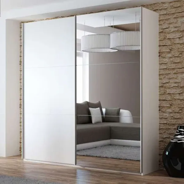 Vigo Sliderobe 2M - White or Platinum Grey