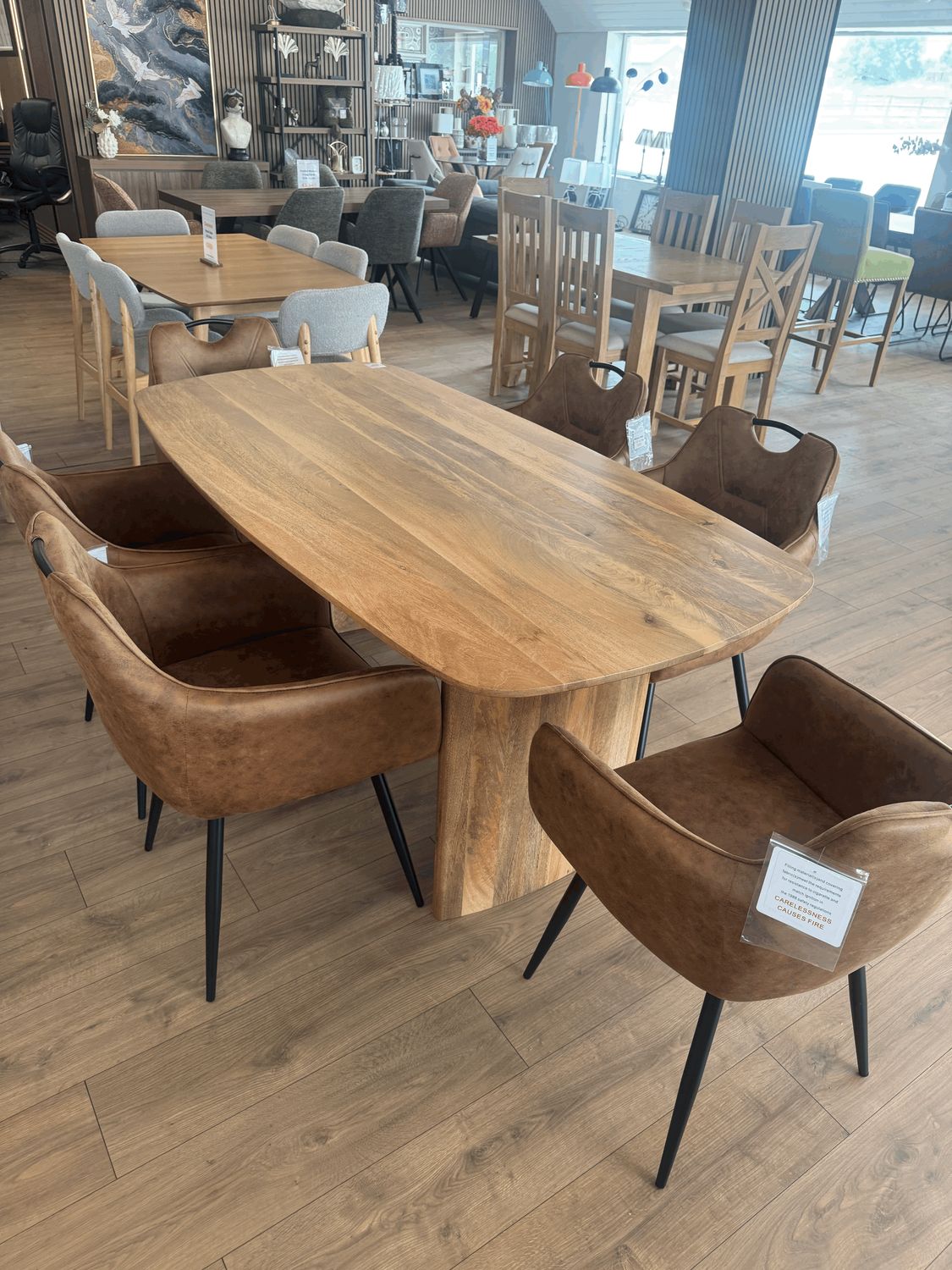 Sindhu Solid Mango Wood Dining Table