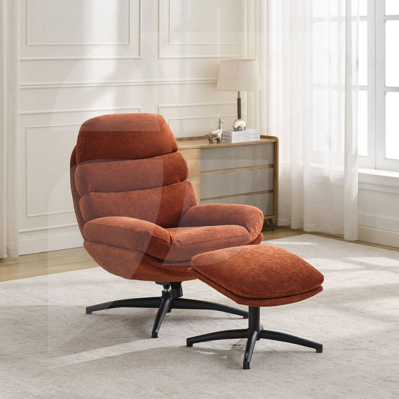 Clark Chair and Footstool