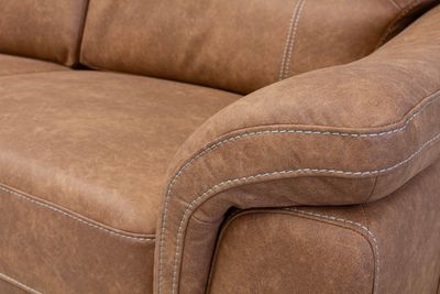 Abbie Sofa - Saddle