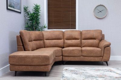 Abbie Sofa - Saddle