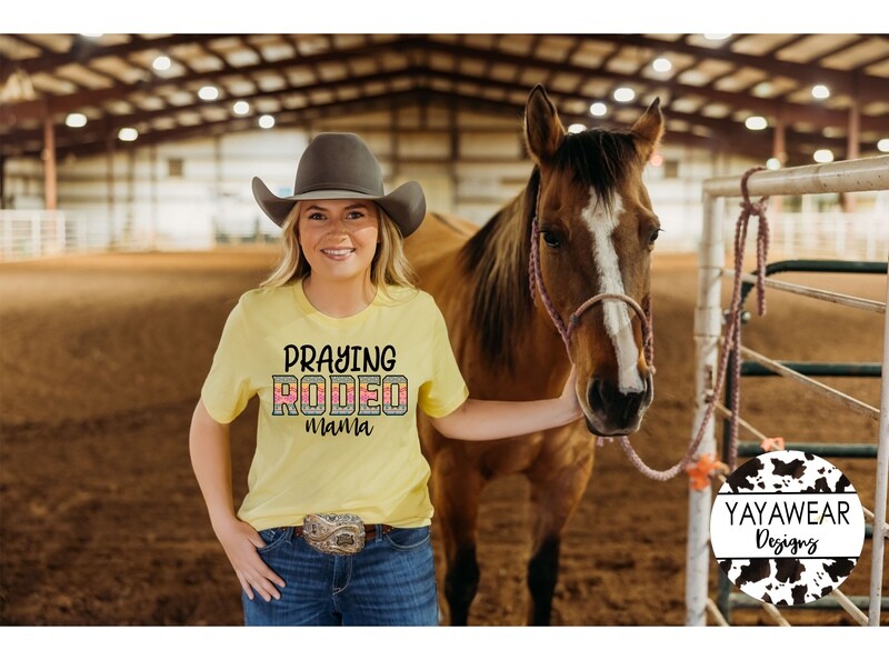 Praying Rodeo Mama