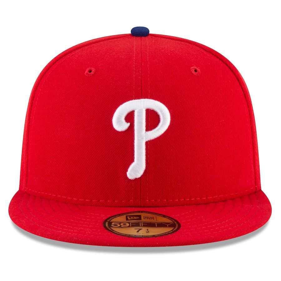 Men Philadelphia Phillies New Era Authentic On-Field 59FIFTY Fitted Cap