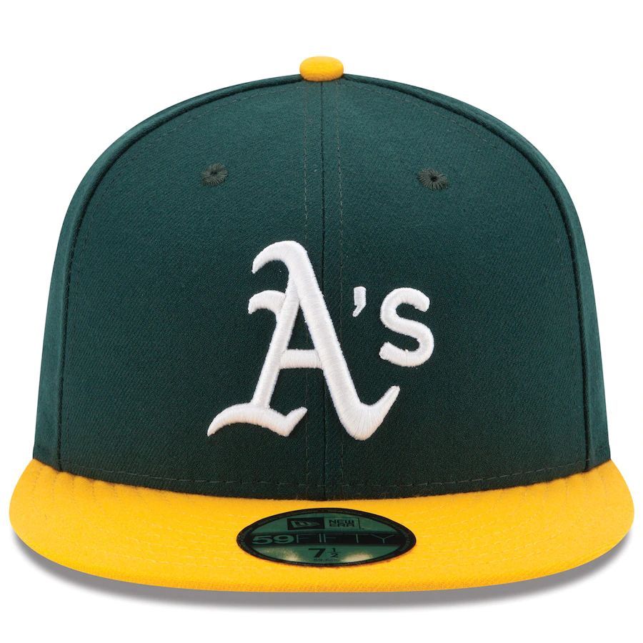 Oakland Athletics 59FIFTY MLB AC Perf Green Cap